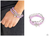 Glacial Glimmer - Purple Bracelet
