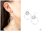 In An Orderly Fashion - Purple Earring