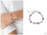 Stop and GLOW - Purple Bracelet
