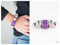 BAY After BAY - Purple Bracelet