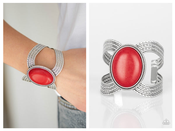 Coyote Couture - Red Bracelet