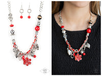 Charmed, I Am Sure - Red Necklace