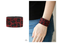 Cheetah Cabana - Red Bracelet