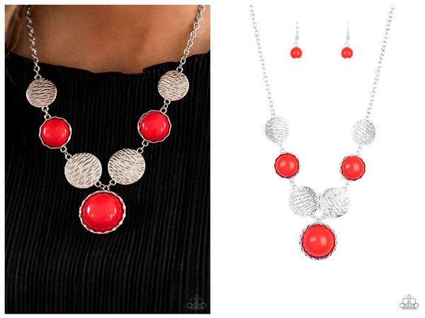 Bohemian Bombshell - Red Necklace