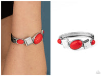 Abstract Appeal - Red Bracelet