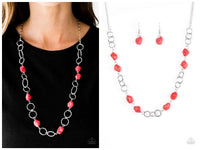 Bedrock Bounty - Red Necklace