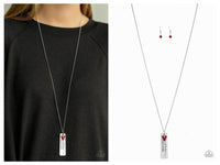 Because Of The Brave - Red Necklace