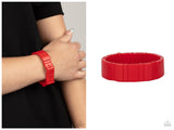 In Plain SIGHTSEER - Red Bracelet
