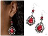 Palace Bribe - Red Earring