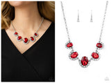The Queen Demands It - Red Necklace