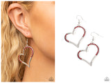 Tenderhearted Twinkle - Red Earring
