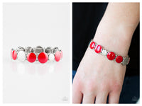 Bubble Blast - Red Bracelet