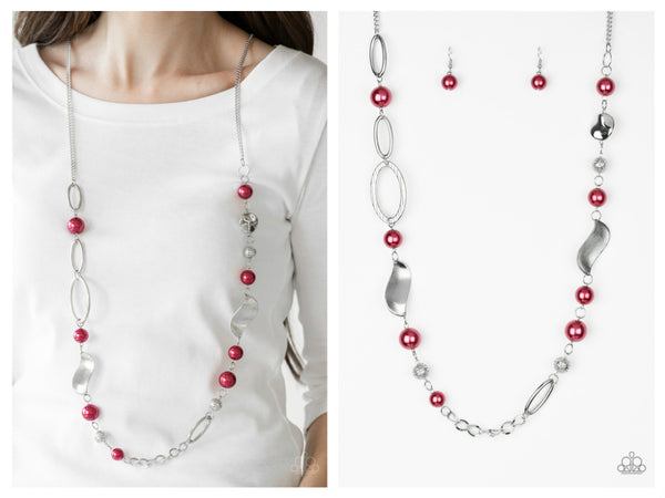 All About Me - Red Necklace