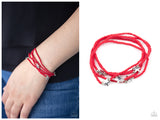 Pretty Patriotic - Red Bracelet