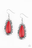 Cruzin Colorado - Red Earring
