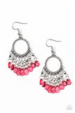 Paradise Palace - Red Earring