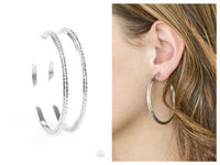 Girl Gang - Silver Hoop Earring