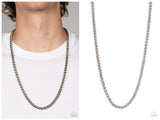 Metro Monopoly - Silver Necklace