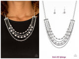 Metro Modest - Silver Necklace