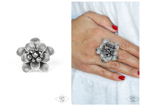 Petal Pusher - Silver Ring