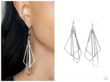 Shape Shifting Shimmer - Silver Earring