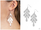 A FROND Farewell - Silver Earring