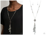 Tasseled Treasure - Silver Necklace