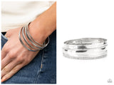 Gliding Gleam - Silver Bracelet
