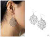 Meadow Mosaic - Silver Earring