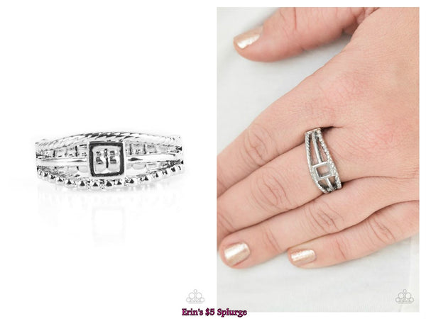 A Square Deal - Silver Ring