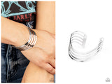 Tantalizingly Tiered - Silver Bracelet