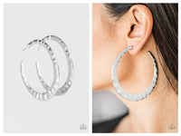 Slayers Gonna Slay - Silver Hoop Earring