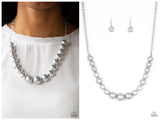 Take Note - Silver Necklace