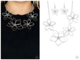 Flower Garden Fashionista - Silver Necklace
