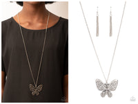 Butterfly Boutique - Silver Necklace