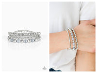 Always On The GLOW - Silver Bracelet