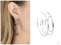 Love At First BRIGHT - Silver Hoop Earring