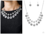 Walk The Plank - Silver Necklace