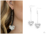 Opulently Orchid - Silver Earring