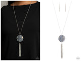 Up FAUX Grabs - Silver Necklace