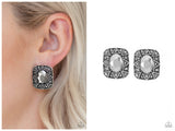Young Money - Silver Post Earring