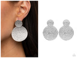 Refined Relic - Silver Post Earring