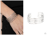 Nerves of Steel - Silver Bracelet