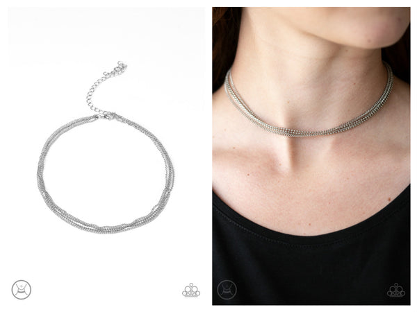 If You Dare - Silver Choker