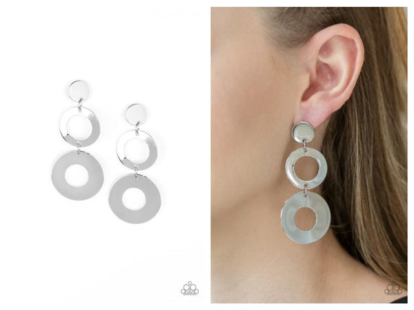 Pop Idol - Silver Post Earring