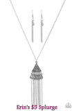 Incan Idol - Silver Necklace