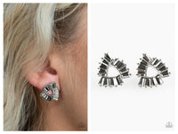 Renegade Shimmer - Silver Post Earring