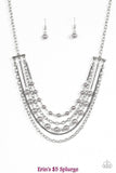Metro Modest - Silver Necklace