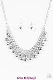 Heels and Hustle - Silver Necklace
