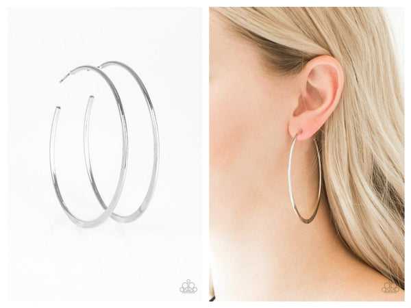 Hoop Hero - Silver Hoop Earring